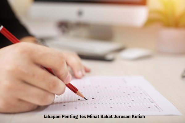 Tes Minat Bakat Jurusan Kuliah